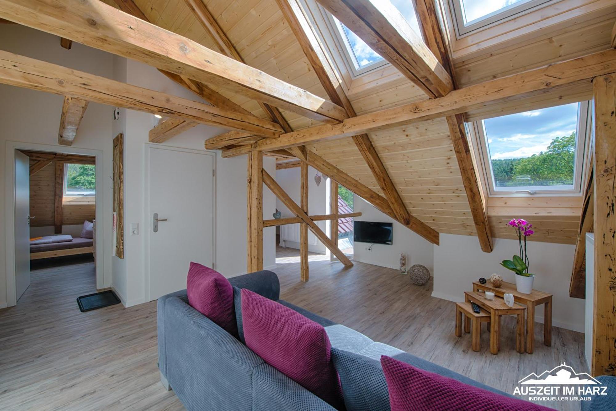 Auszeit Im Harz - Haus 2 Wohnung 5 시르케 외부 사진