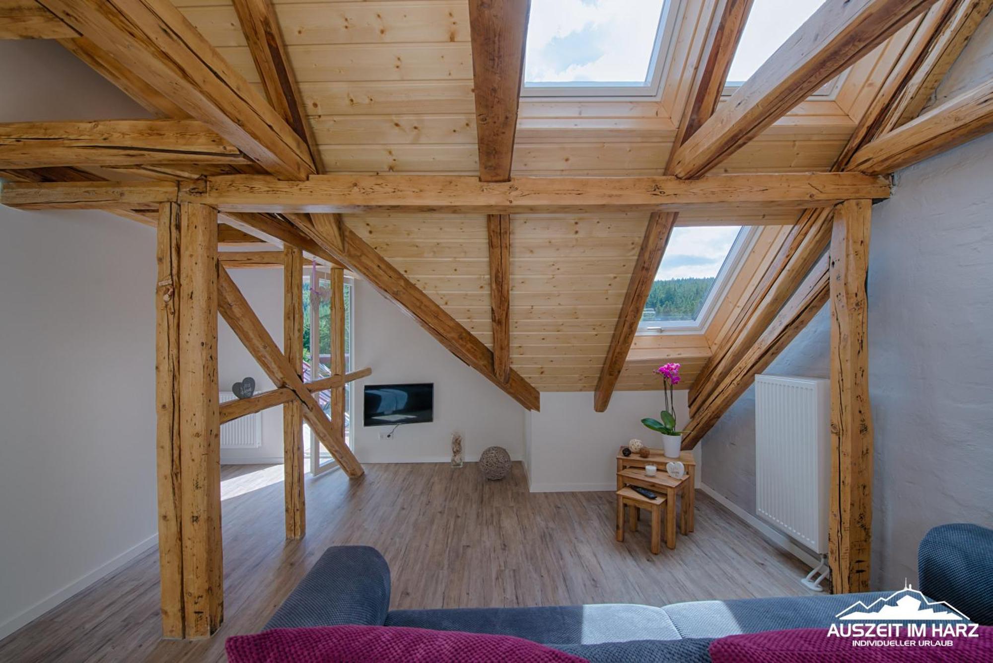 Auszeit Im Harz - Haus 2 Wohnung 5 시르케 외부 사진
