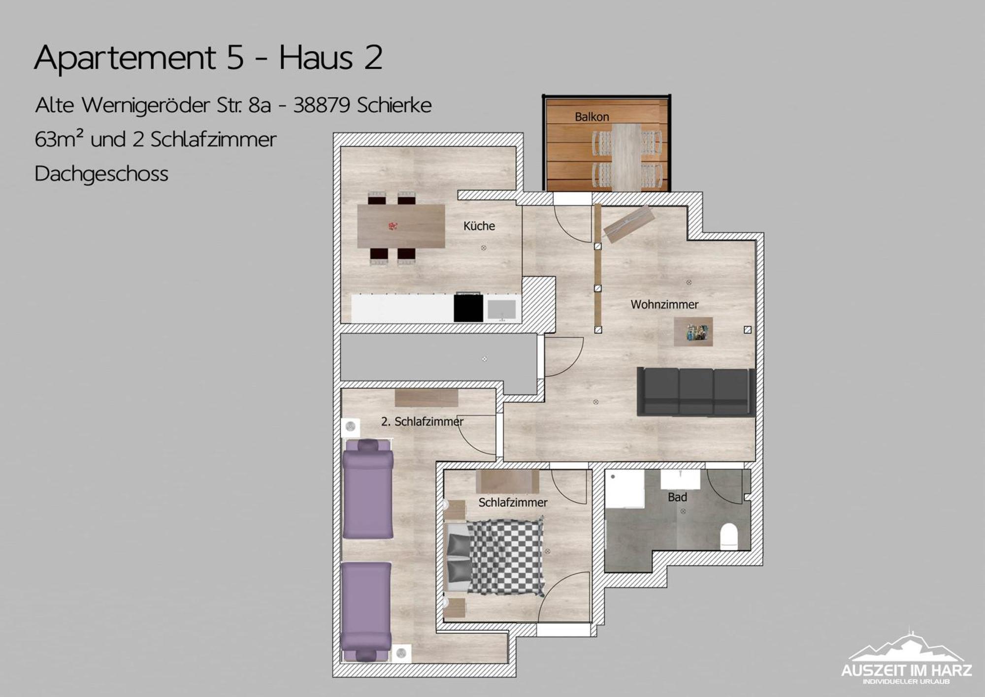 Auszeit Im Harz - Haus 2 Wohnung 5 시르케 외부 사진