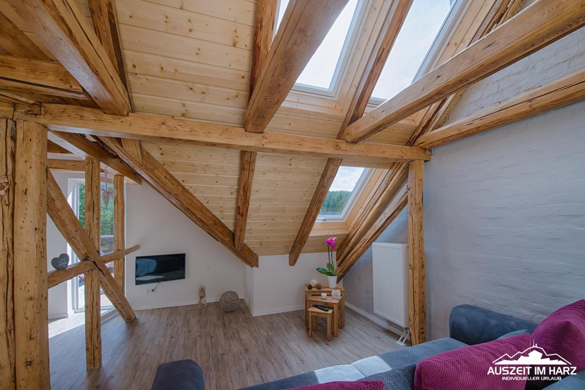Auszeit Im Harz - Haus 2 Wohnung 5 시르케 외부 사진